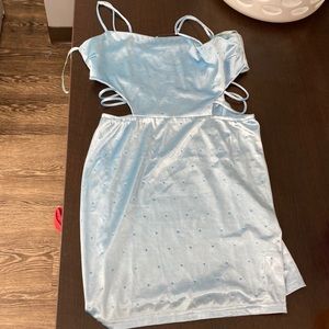 Windsor Icy Blue Cocktail Dress!